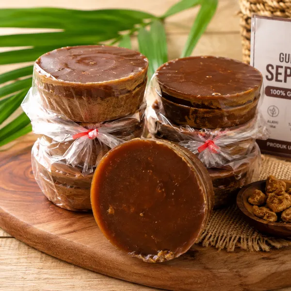 Gula aren Sepakung dalam kemasan siap jual